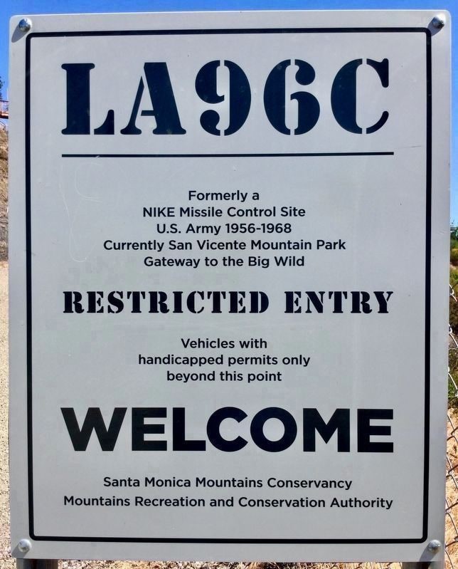 Photo 3 of Nike Missile Site LA96C