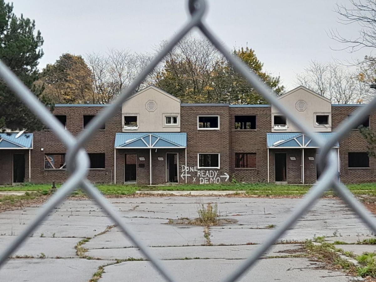 Photo of Jamesville Housing Project