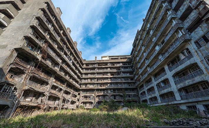 Photo of Hashima Island