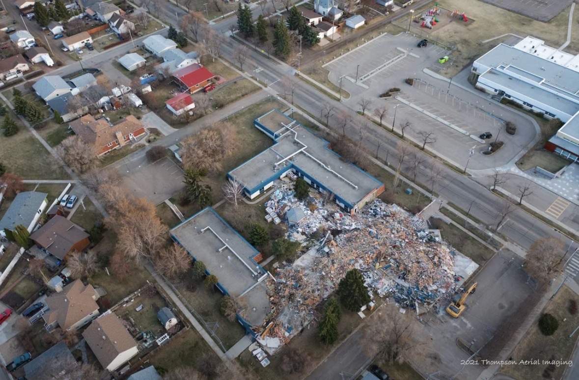 Photo of Old Dr. Turner Lodge (Original Seniors Lodge Site)
